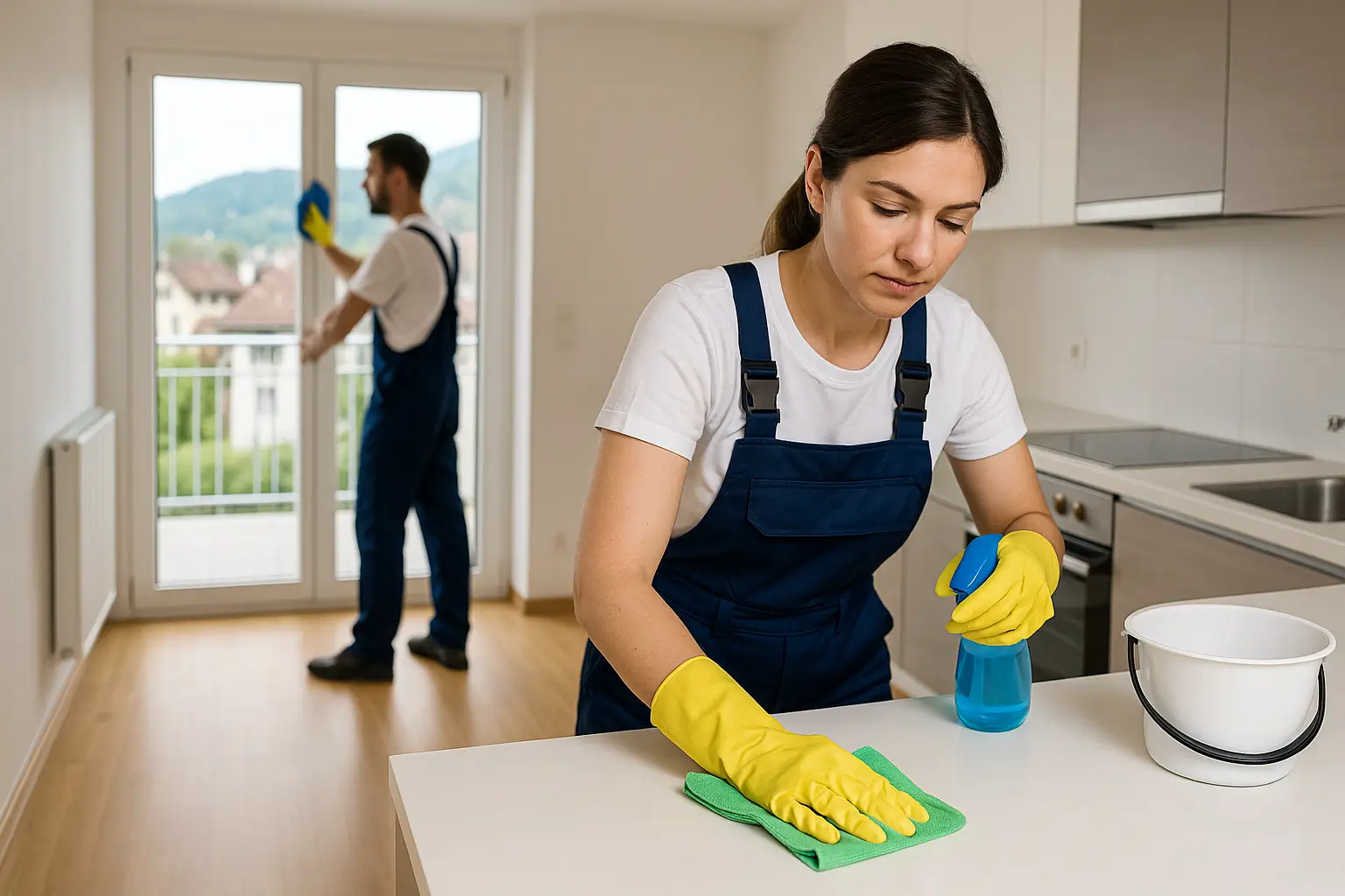 Umzugsreinigung in Thun und Umgebung mit Abgabegarantie